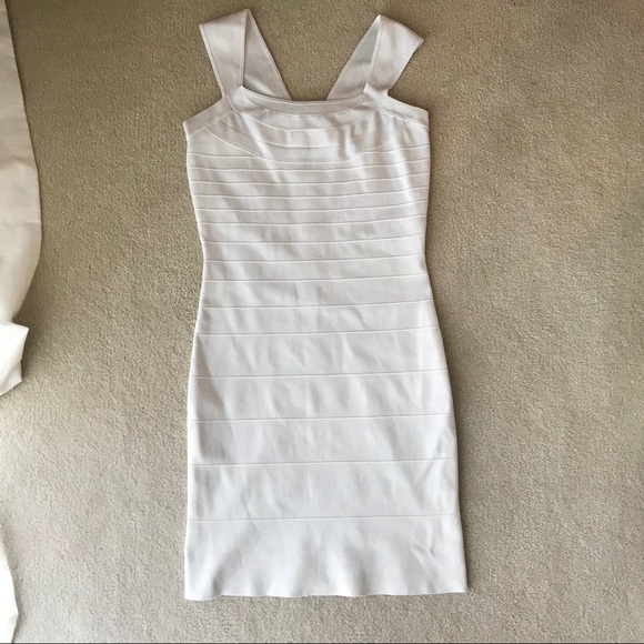 Express White Bodycon Dress M - Picture 1 of 3